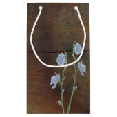 Petit Sac Cadeau Mariage fleur sauvage en bois de chêne (Dos)