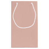 Petit Sac Cadeau Mariage moderne Blush & White Daisers (Dos)