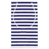 Petit Sac Cadeau Mariage personnalisé à thème nautique (Dos)