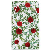 Petit Sac Cadeau Mariage Red Rose (Dos)