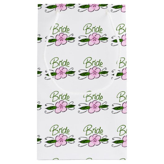 Petit Sac Cadeau Mariée (Dos)