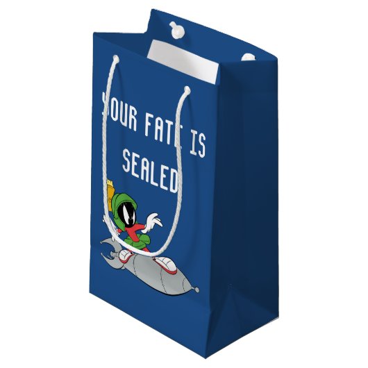 Petit Sac Cadeau MARVIN MARTIAN™ Riding Rocket (Devant Angle)