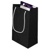 Petit Sac Cadeau Mascarade violette Mardi Gras (Dos Angle)