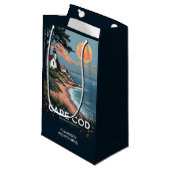 Petit Sac Cadeau Massachusetts Cape Cod (Devant Angle)
