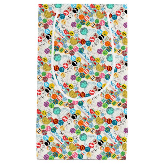 Petit Sac Cadeau Maths (blanches) (Devant)