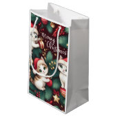 Petit Sac Cadeau Meowy Christmas - (Dos Angle)