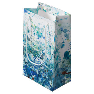 Petit Sac Cadeau Mer de Spirale I