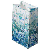 Petit Sac Cadeau Mer de Spirale I (Dos Angle)