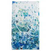 Petit Sac Cadeau Mer de Spirale I (Devant)