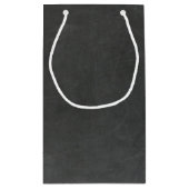 Petit Sac Cadeau Merci Chalk Board Conception avec Coeurs Classic (Dos)