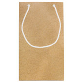 Petit Sac Cadeau Merci de mariage de la plage de sable de Wreath tr (Dos)