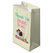 Petit Sac Cadeau Merci pour être si douce glace crème (Devant Angle)