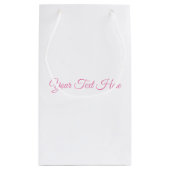 Petit Sac Cadeau Mère de la mariée (Dos)