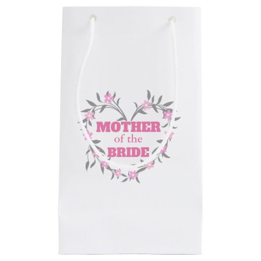 Petit Sac Cadeau Mère de la mariée (Devant)