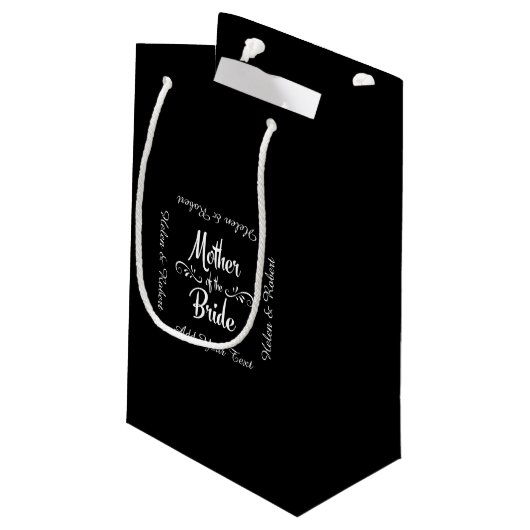 Petit Sac Cadeau Mère de la mariée (Dos Angle)