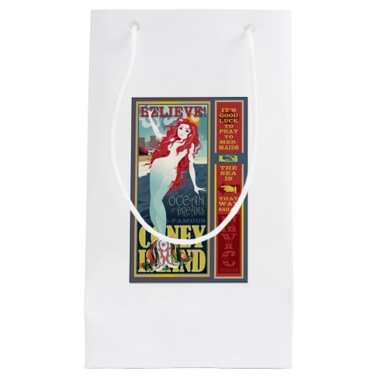 Petit Sac Cadeau mermaid (Devant)