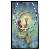 Petit Sac Cadeau Mermaid Moon Imaginaire Art (Dos)