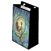 Petit Sac Cadeau Mermaid Moon Imaginaire Art (Dos Angle)