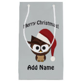 Petit Sac Cadeau Merry Christmas (Devant)