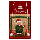 Petit Sac Cadeau merry christmas gift bags (Devant)