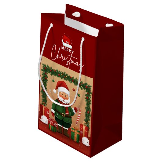 Petit Sac Cadeau merry christmas gift bags (Dos Angle)