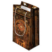 Petit Sac Cadeau Merveilleux design de steampunk (Devant Angle)