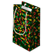 Petit Sac Cadeau Mexicaine Fiesta Three Amigos Hot Peppers (Dos Angle)