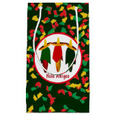 Petit Sac Cadeau Mexicaine Fiesta Three Amigos Hot Peppers (Devant)