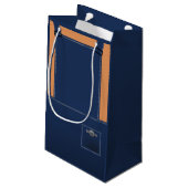 Petit Sac Cadeau MGB D'Anniversaire Personnalisé (Dos Angle)