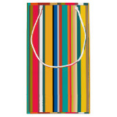 Petit Sac Cadeau Mid-Century Modern Stripes (Dos)