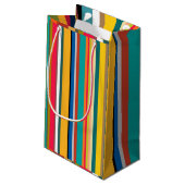 Petit Sac Cadeau Mid-Century Modern Stripes (Dos Angle)