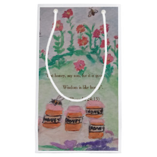 Petit Sac Cadeau Miel et abeilles