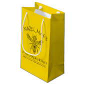 Petit Sac Cadeau Miel fait maison fait sur commande (Dos Angle)