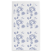 Petit Sac Cadeau Minimalisme des aliments marins (Dos)