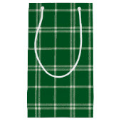 Petit Sac Cadeau Mistletoe Christmas Plaid (Devant)