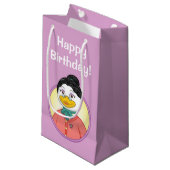 Petit Sac Cadeau Mme Birdy (Devant Angle)