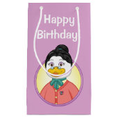 Petit Sac Cadeau Mme Birdy (Devant)