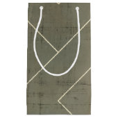 Petit Sac Cadeau Modèle Abstrait avec formes géométriques (Devant)