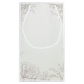 Petit Sac Cadeau Modèle de monogramme arabe (Dos)