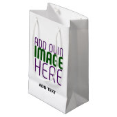 PETIT SAC CADEAU MODELE DE TEXTE D'IMAGE BLANCHE SIMPLE ÉDITABLE MO (Devant Angle)