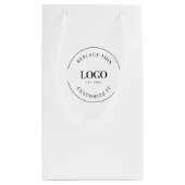 Petit Sac Cadeau Modèle du site Web du LOGO d'entreprise personnali (Dos)