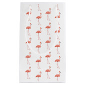 Petit Sac Cadeau Modèle Flamingo rose féminin (Devant)