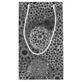 Petit Sac Cadeau Modèle floral moderne et tendance (Dos)