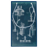 Petit Sac Cadeau Modèle nautique IV de détail (Dos)