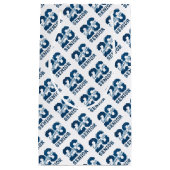 Petit Sac Cadeau Modern Blue SENIOR Graduation (Devant)