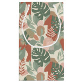 Petit Sac Cadeau Modern Organic Abstract Harmony Seamless Pattern (Dos)