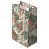 Petit Sac Cadeau Modern Organic Abstract Harmony Seamless Pattern (Devant Angle)