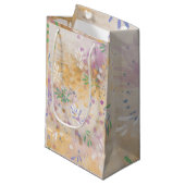 Petit Sac Cadeau Moderne Abstrait  (Devant Angle)