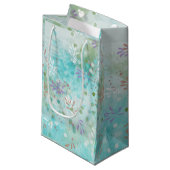 Petit Sac Cadeau Moderne Abstrait (Devant Angle)