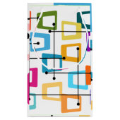 Petit Sac Cadeau Moderne du milieu du siècle atomique (Dos)